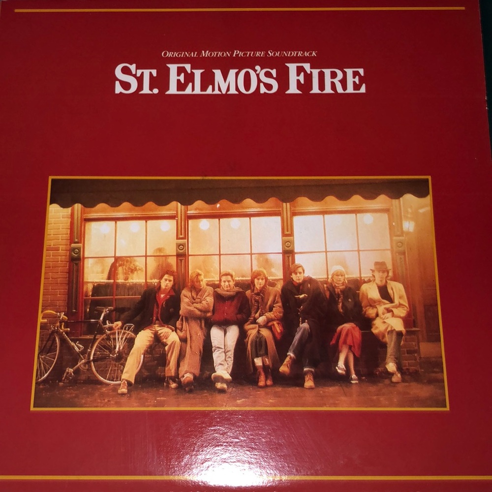 Vintage ST ELMO'S FIRE LP OMPS 1985 ATLANTIC